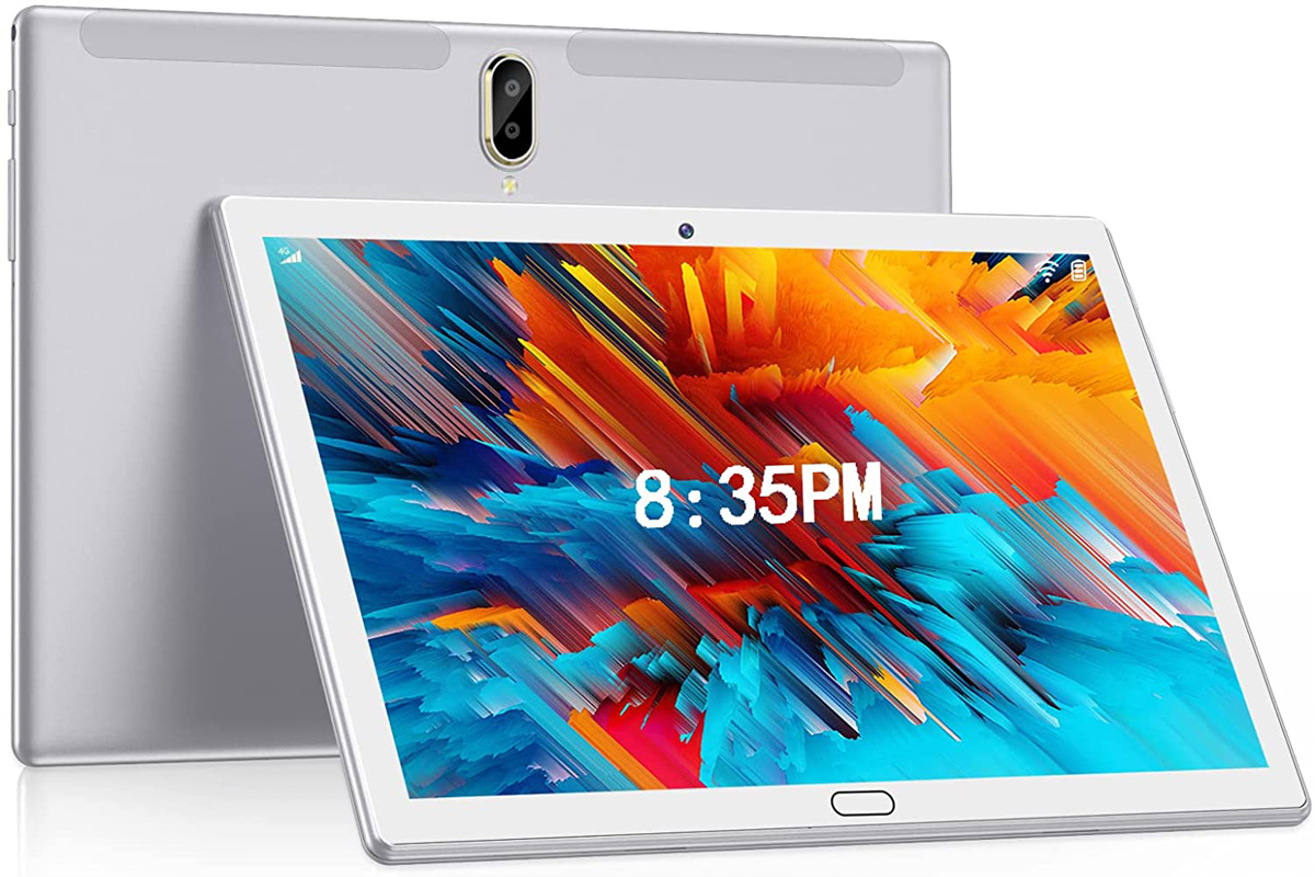 DUODUOGO Tablet 10 pollici offerte 5G WiFi + WiFi6 Android 10.0 Tablet in  offerta 8 core 1.8 GHz, 4GB RAM + 64GB ROM(TF 128GB) / 6000mAh / Camera  5+8MP-DUODUOGO