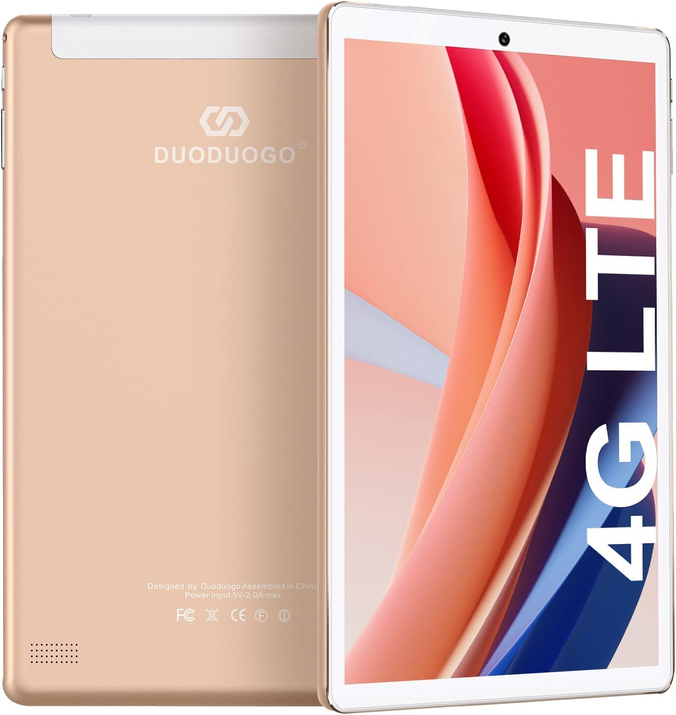 DUODUOGO Tablet 10 pollici offerte 5G WiFi + WiFi6 Android 10.0 Tablet in  offerta 8 core 1.8 GHz, 4GB RAM + 64GB ROM(TF 128GB) / 6000mAh / Camera  5+8MP-DUODUOGO